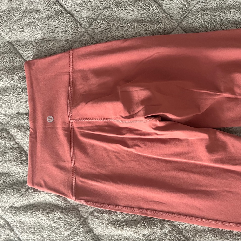 Lululemon Grove Super-High-Rise Flared Pant Nulu and Align Long Sleeve Set - Picture 4 of 5